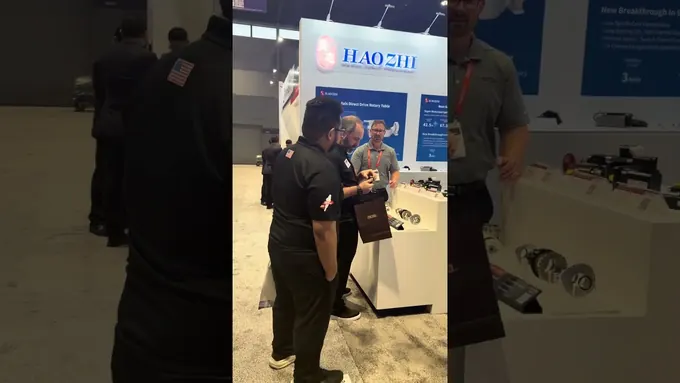 Manufacturing & Robotics trade show floor