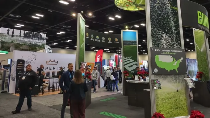 Agriculture, Water & Environmental trade show floor