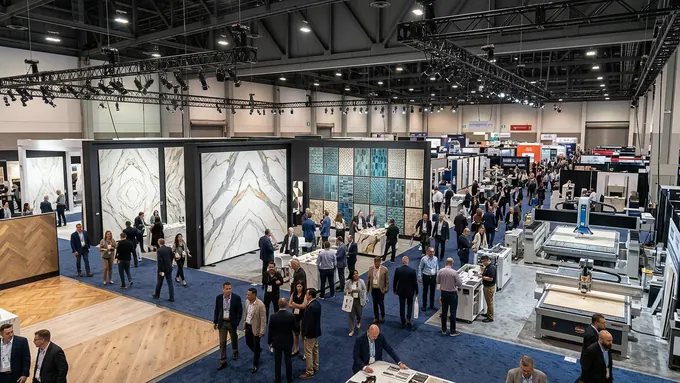 The International Surface Event (TISE: SURFACES) 2027 exhibition floor