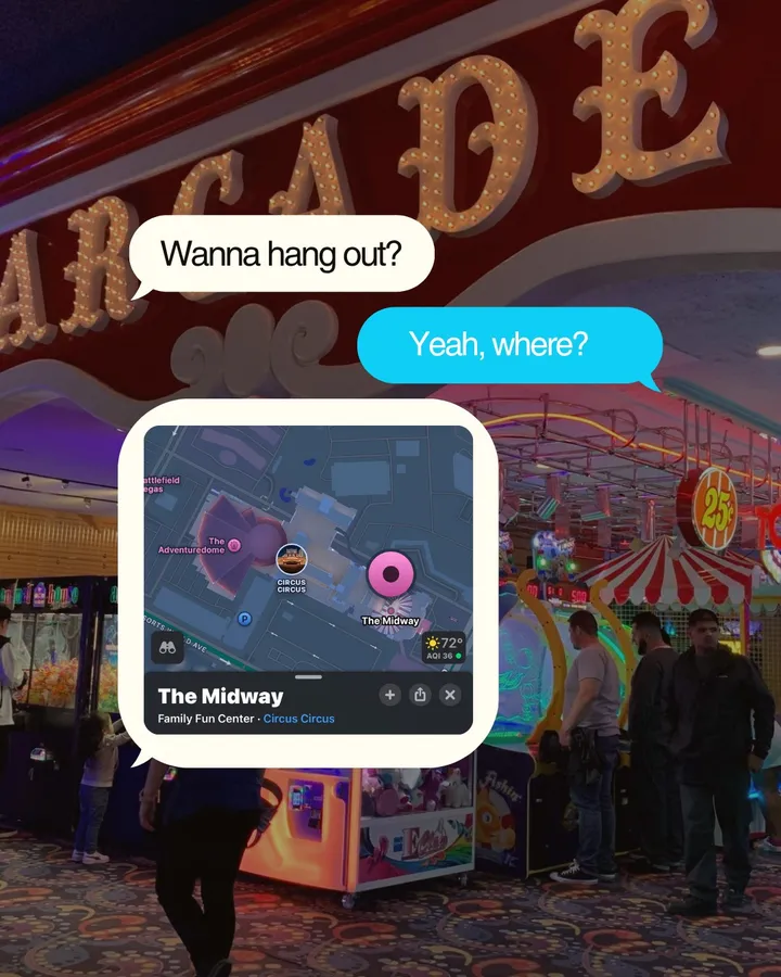 Change up your “wanna hang out?” plans. 🎪🎯 

Visit The Midway for classic carnival games