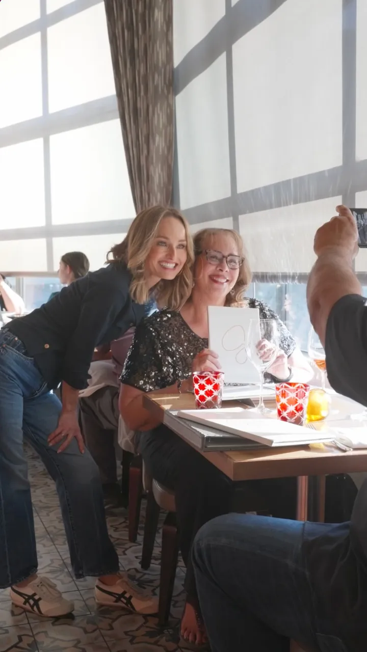 A night on the floor with Chef @giadadelaurentiis. Stepping out of the @giadavegas kitchen