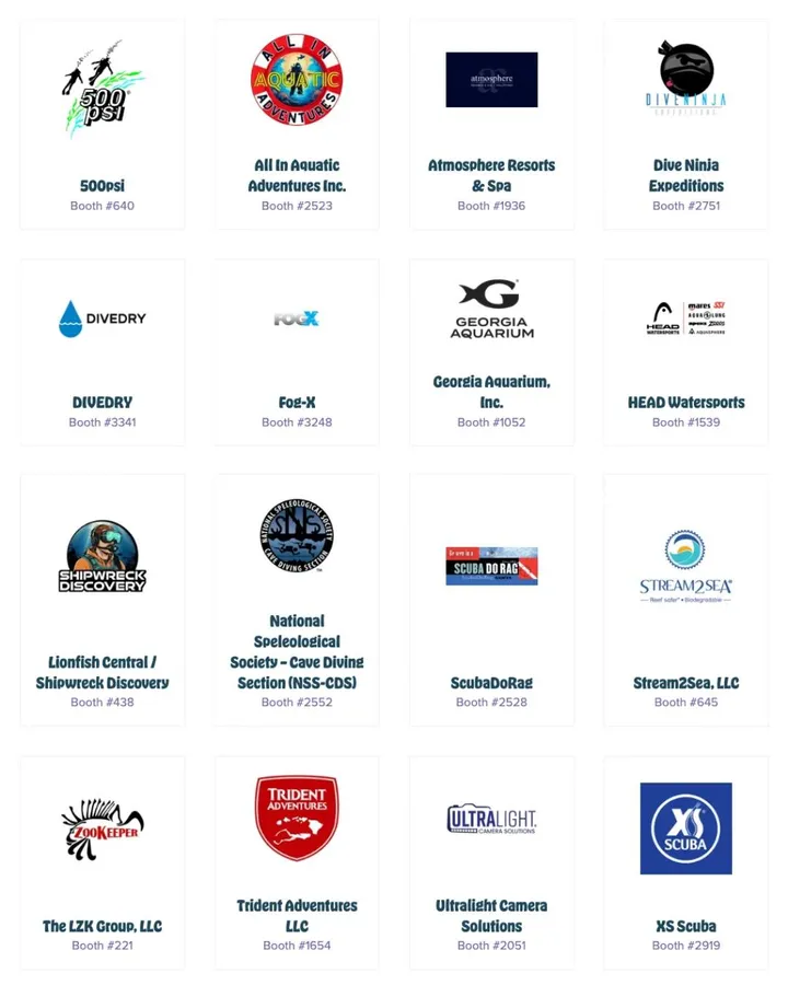 🎉 A BIG thank-you to our DEMA Show 2026 Silent Auction donors! 🙌
From dive gear and unf