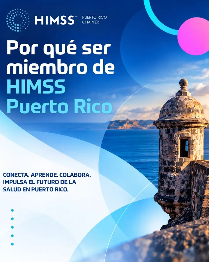 ¿Por qué ser miembro de HIMSS Puerto Rico?🤝

El futuro de la salud no se construye solo c