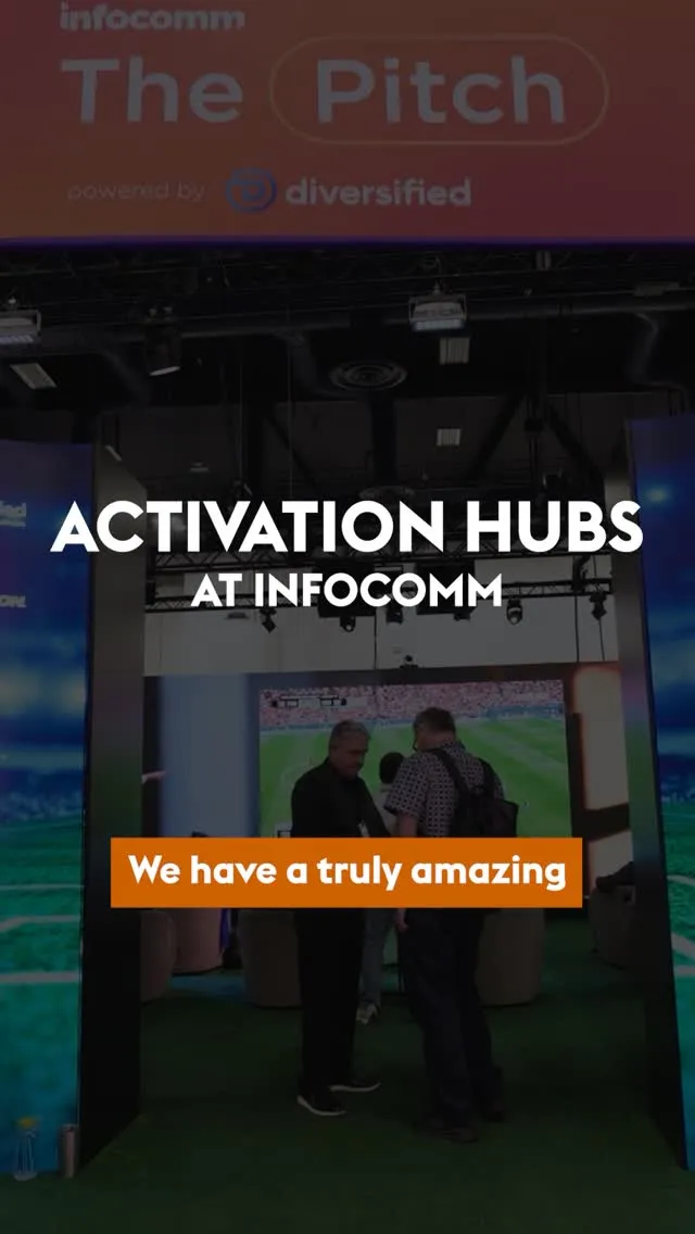 Our new Activation Hubs majorly elevated the #InfoComm 2026 show floor! 🤩 Interested in h