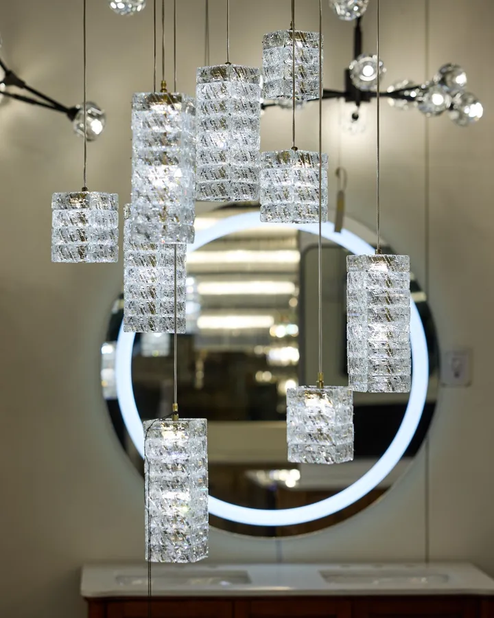 Lighting is just the beginning. ✨ Discover everything from crystal chandeliers and furnitu