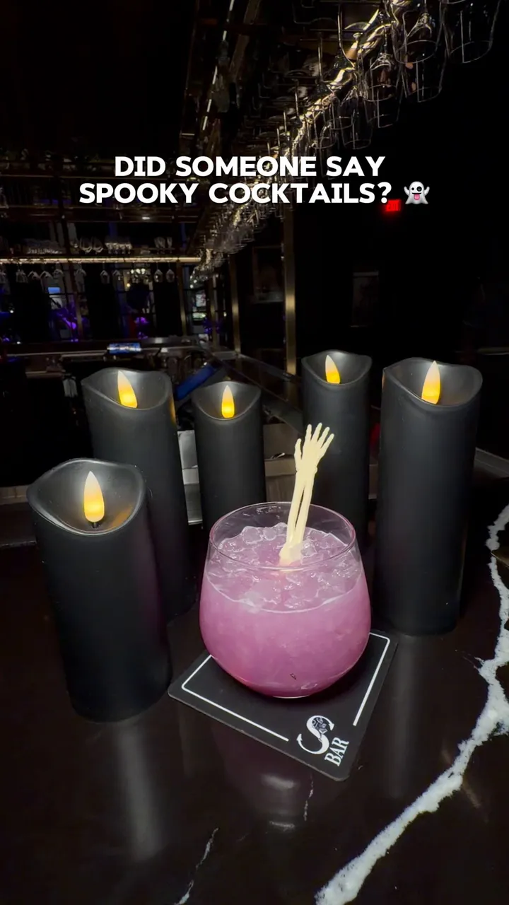 A little Halloween magic, served in a glass. 🎃🍸

Celebrate spooky season with four signa