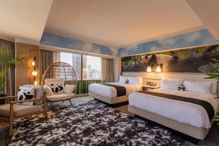 Marriott Marquis San Diego walkthrough videos and Instagram captures