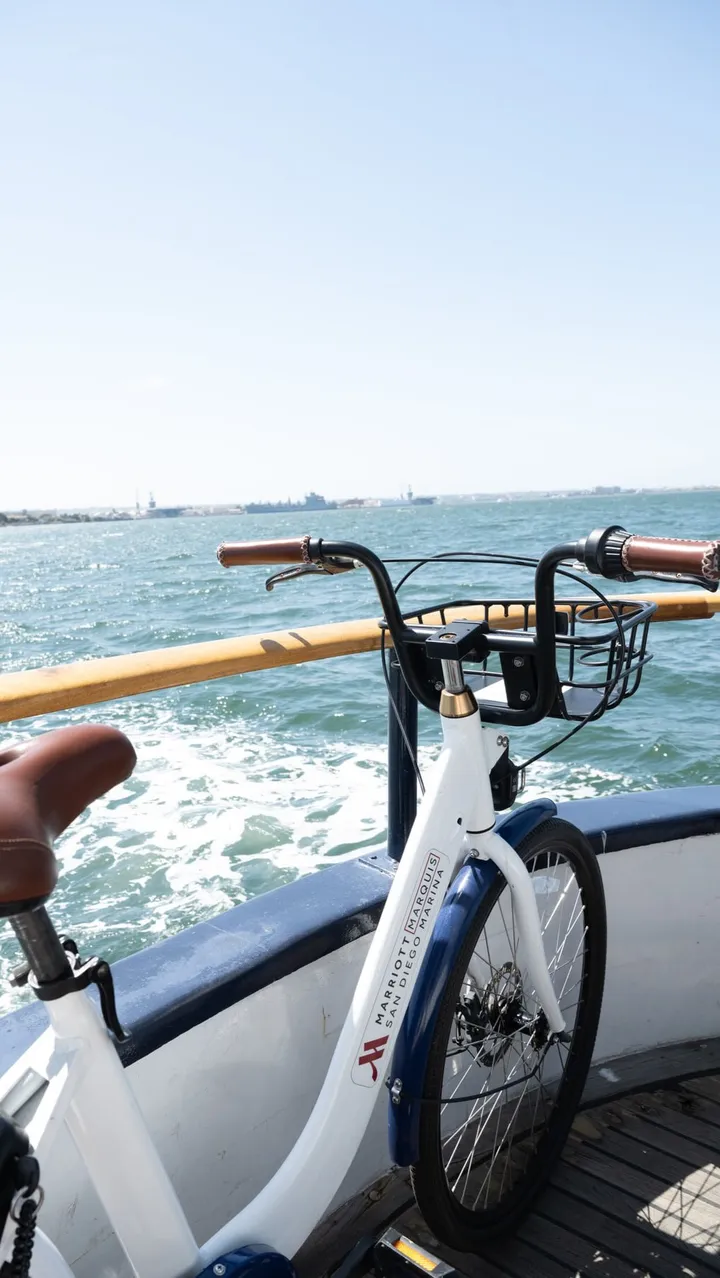 Your sign to take a day trip to Coronado Island. Grab one of our rental bikes, pedal along