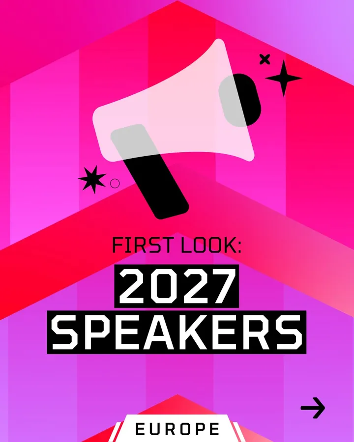 The wait is over! We're revealing our first speakers for Money20/20 Europe 2027. ⁣
⁣
This 