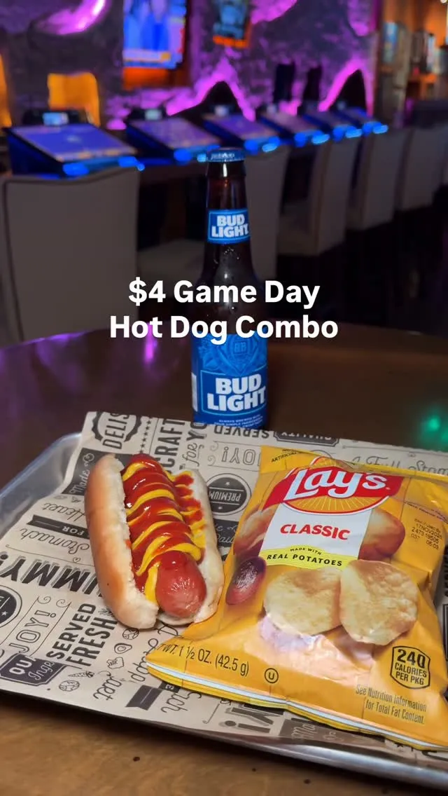 Game day just got better! 🏈 $4 Hot dog combos all season long.
Only available at the Me