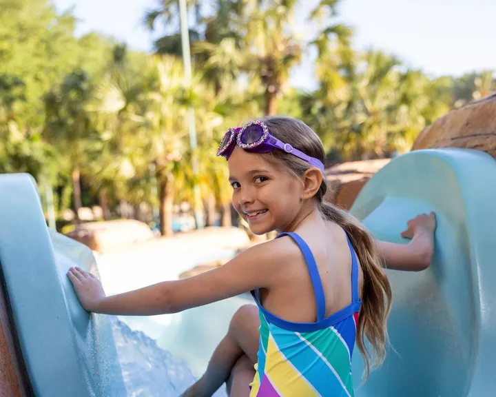 A park day doesn’t always mean go, go, go. Sometimes, you come back for a little pool time