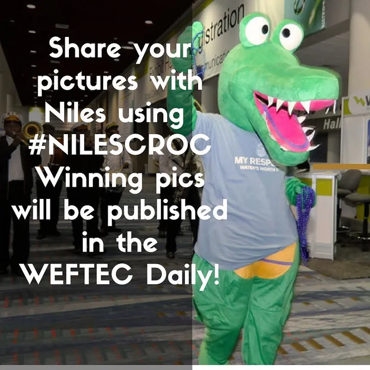 #weftec #weftec2016 #nilescroc #weftec16