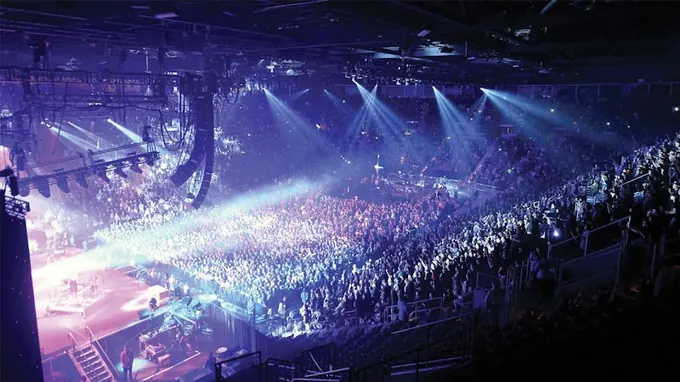 Michelob ULTRA Arena exhibit halls and ballroom capacities