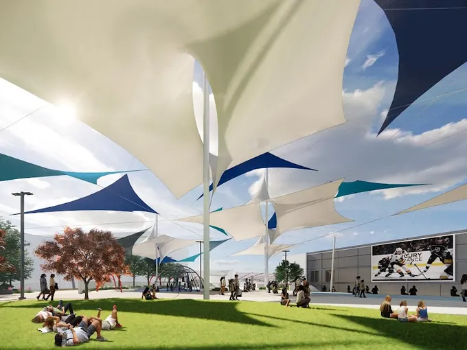 Water Street Plaza Amphitheater exhibit halls and ballroom capacities