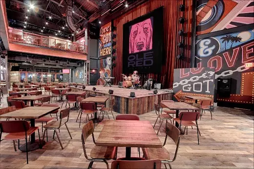 Ole Red Orlando Stage & Rooftop (ICON Park I-Drive) — Southern Smokehouse & Concert Buyout Stage Private Dining
