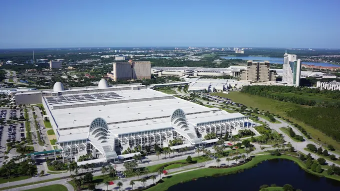 OCCC Orlando halls and capacities
