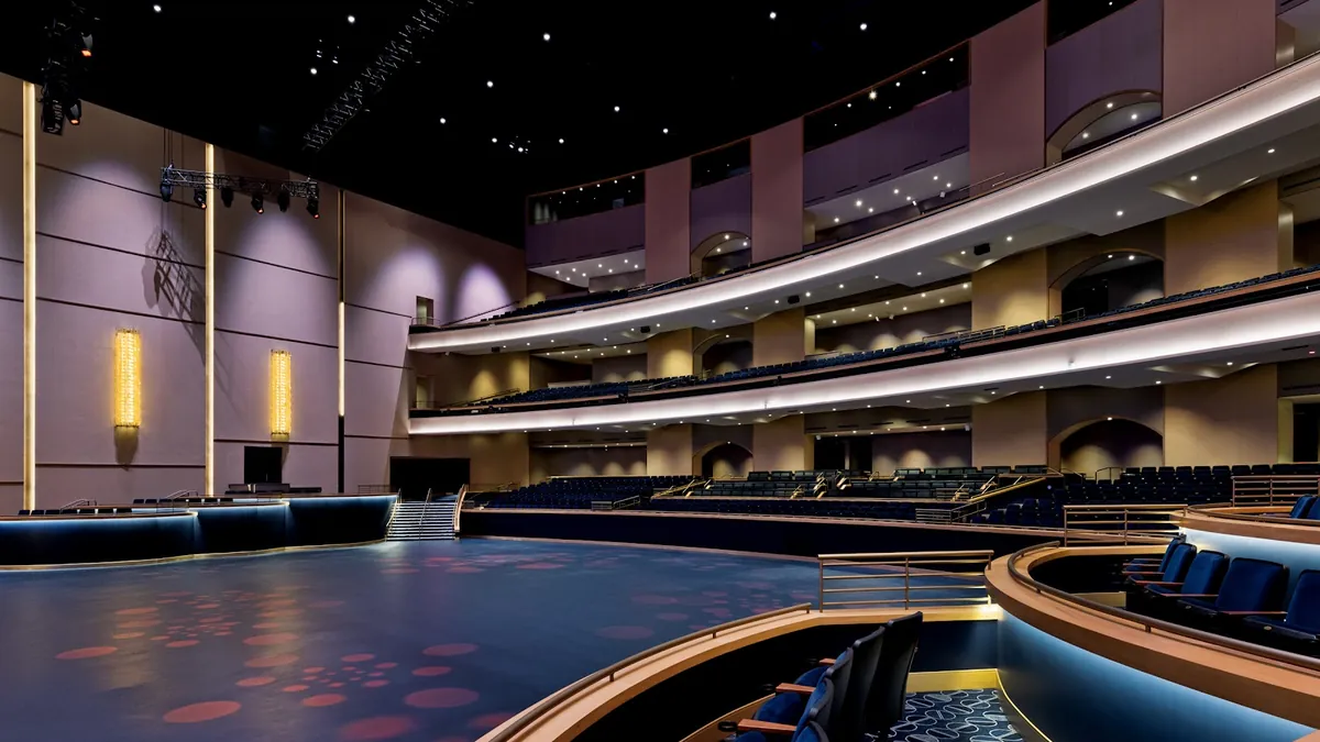 BleauLive Theater exhibit halls and ballroom capacities