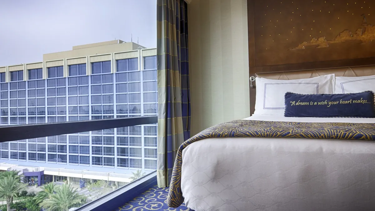 Disneyland Hotel CC exhibit halls and ballroom capacities