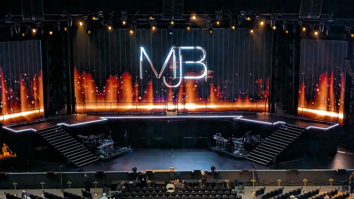 Dolby Live Theater exhibit halls and ballroom capacities