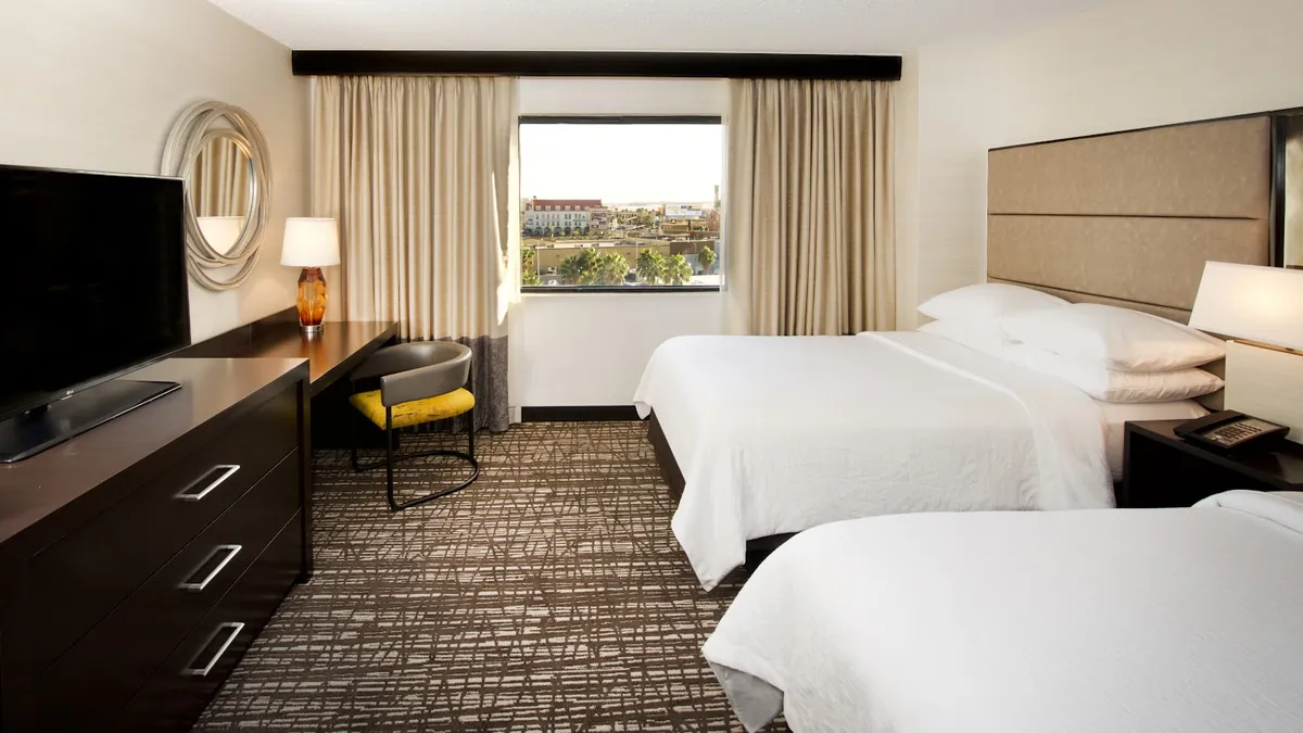 Embassy Suites Las Vegas exhibit halls and ballroom capacities