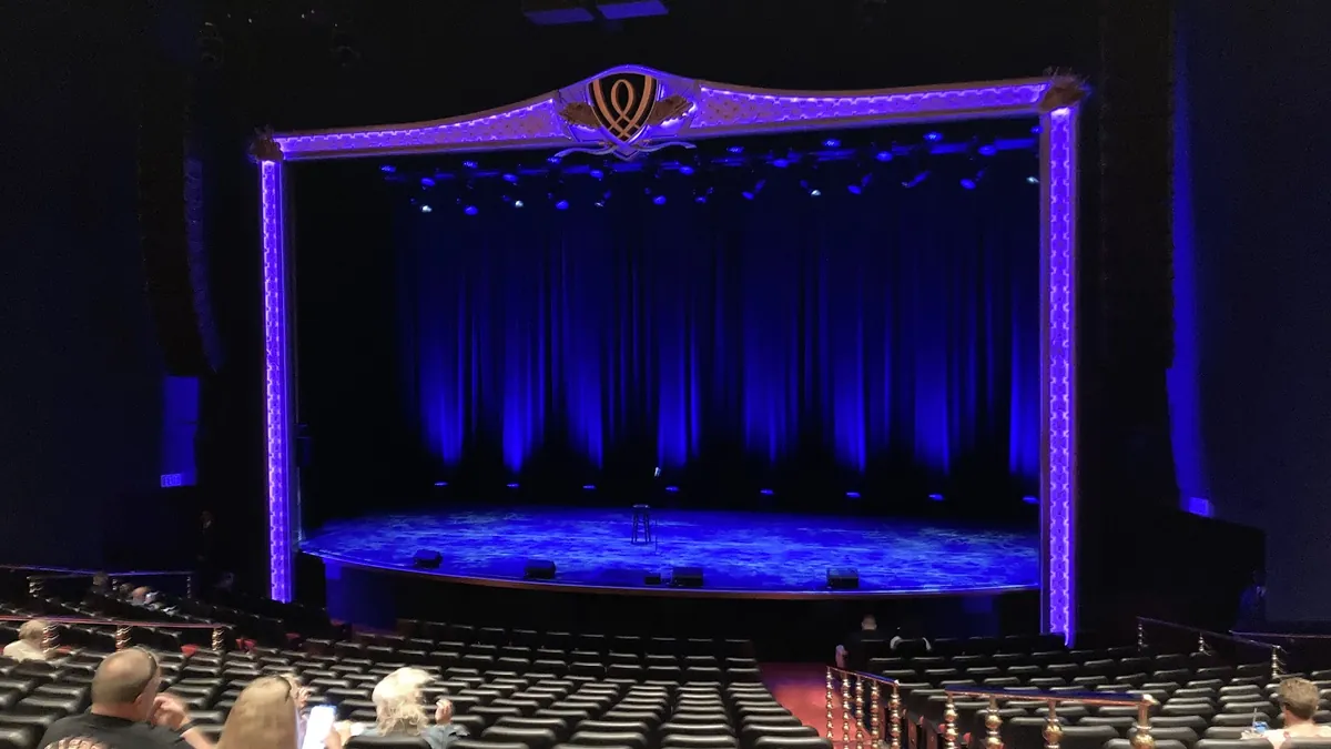 Encore Theater exhibit halls and ballroom capacities