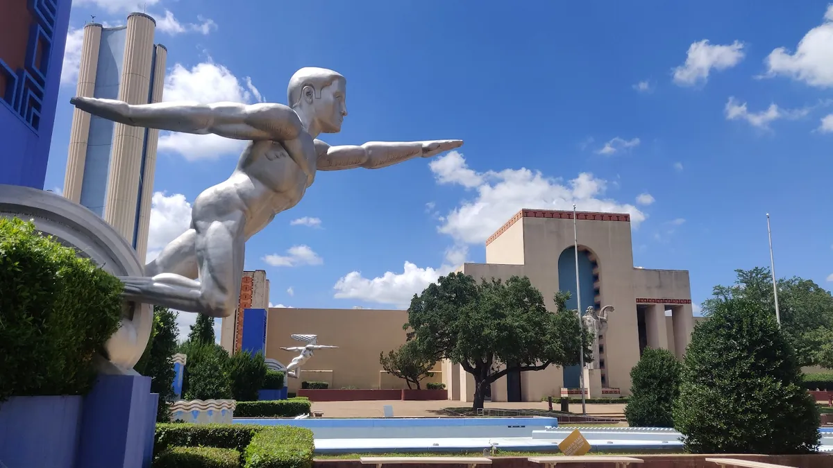 Fair Park Dallas Expo exhibit halls and ballroom capacities