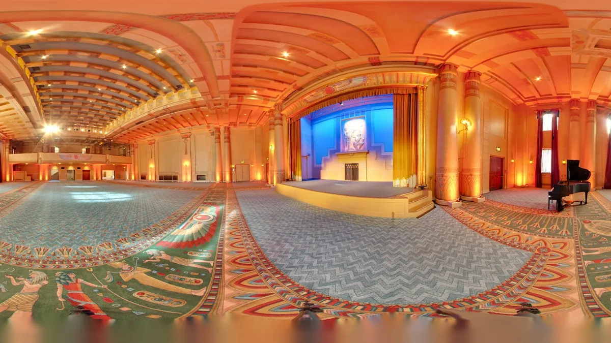 Fox Theatre Atlanta exhibit halls and ballroom capacities
