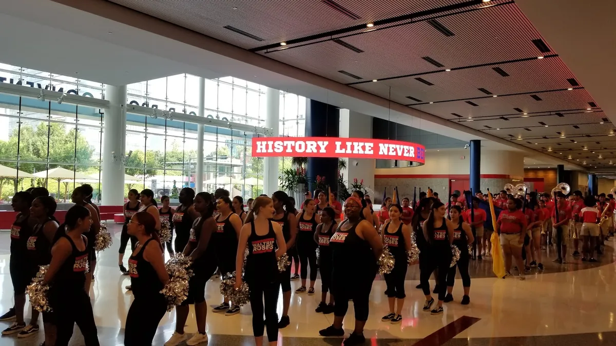 George R. Brown CC exhibit halls and ballroom capacities