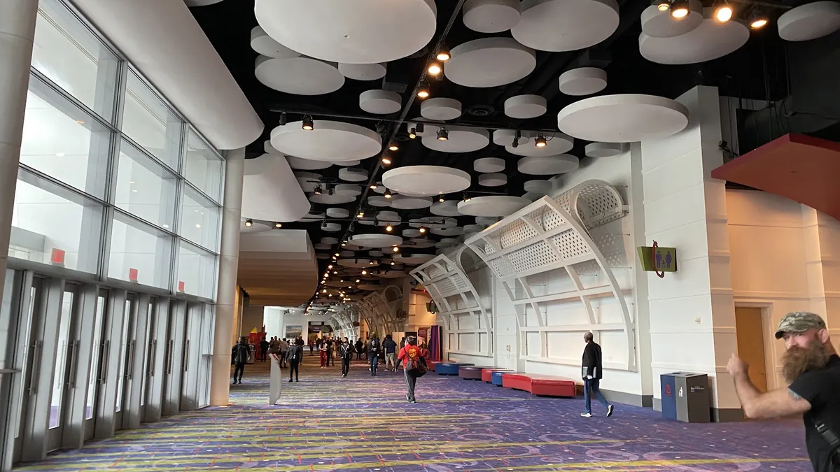GICC Atlanta Airport exhibit halls and ballroom capacities