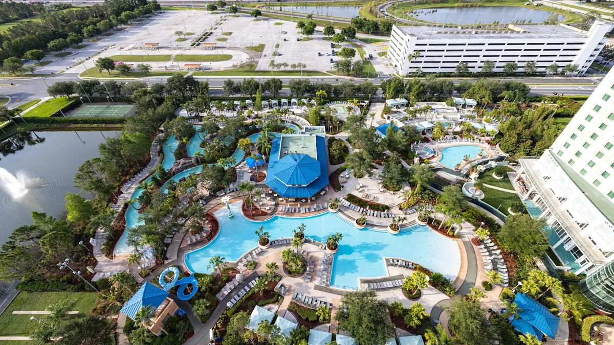 Hilton Orlando exhibit halls and ballroom capacities