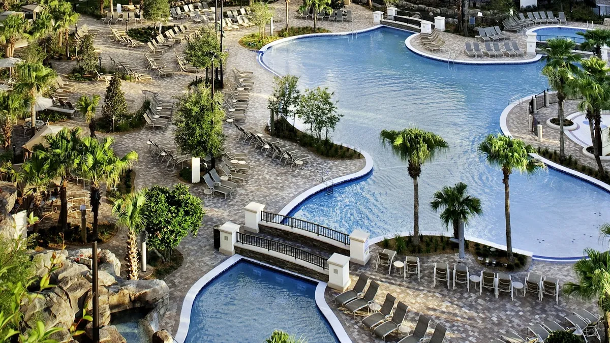 Hyatt Regency Orlando exhibit halls and ballroom capacities