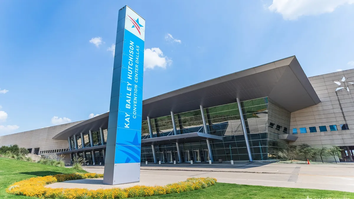 KBHCCD Dallas exhibit halls and ballroom capacities