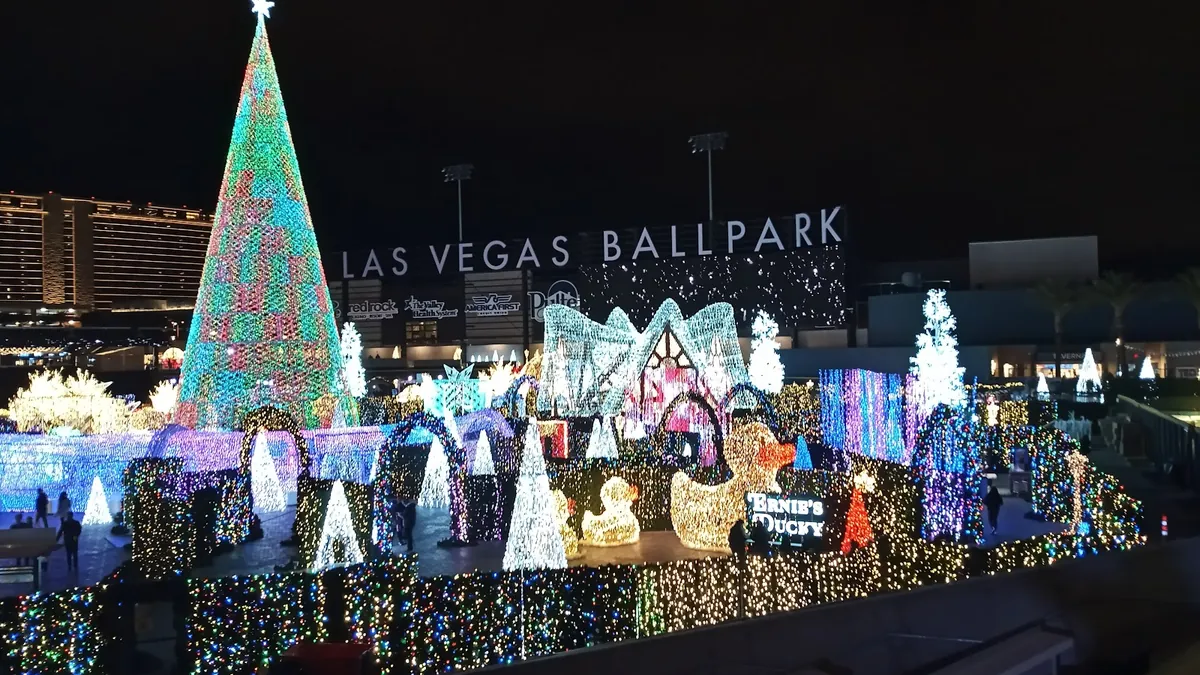Las Vegas Ballpark exhibit halls and ballroom capacities