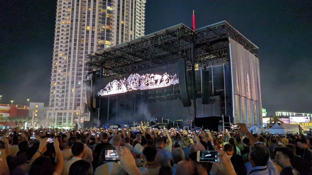 Las Vegas Festival Grounds exhibit halls and ballroom capacities