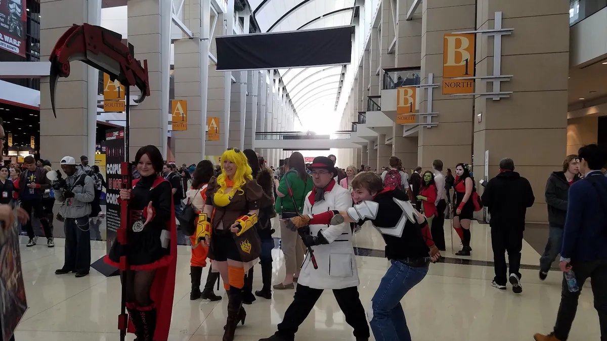 McCormick Place exhibit halls and ballroom capacities