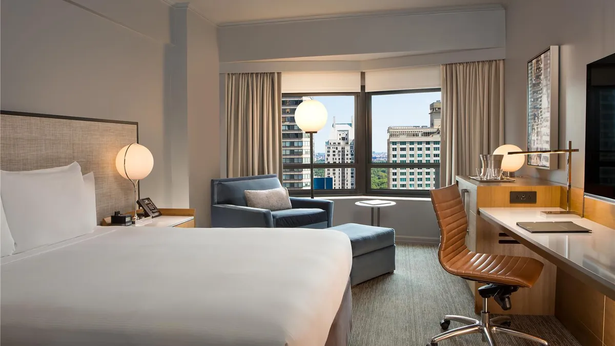 NY Hilton Midtown exhibit halls and ballroom capacities