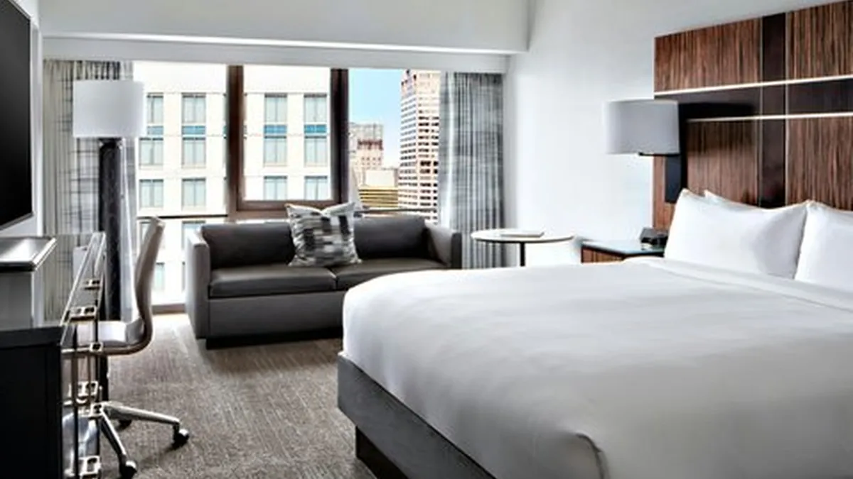 NY Marriott Marquis exhibit halls and ballroom capacities