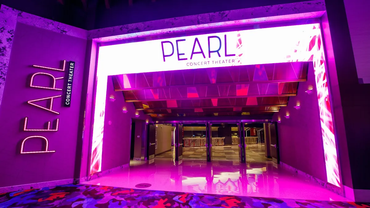 Pearl Concert Theater exhibit halls and ballroom capacities