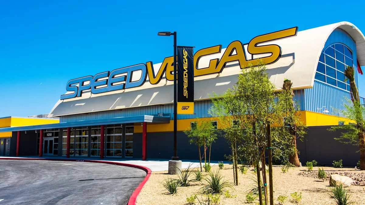 SPEEDVEGAS Motorsports Park exhibit halls and ballroom capacities