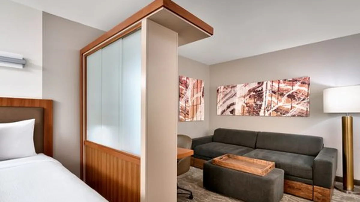 SpringHill Suites LVCC exhibit halls and ballroom capacities