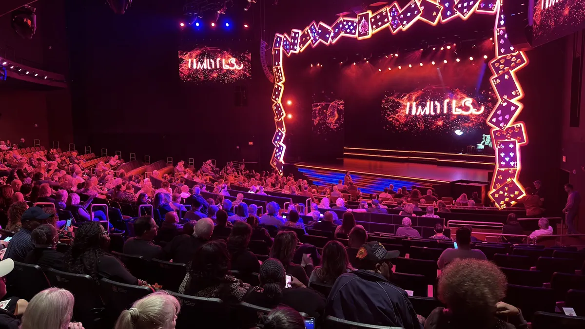 The Palazzo Theatre exhibit halls and ballroom capacities