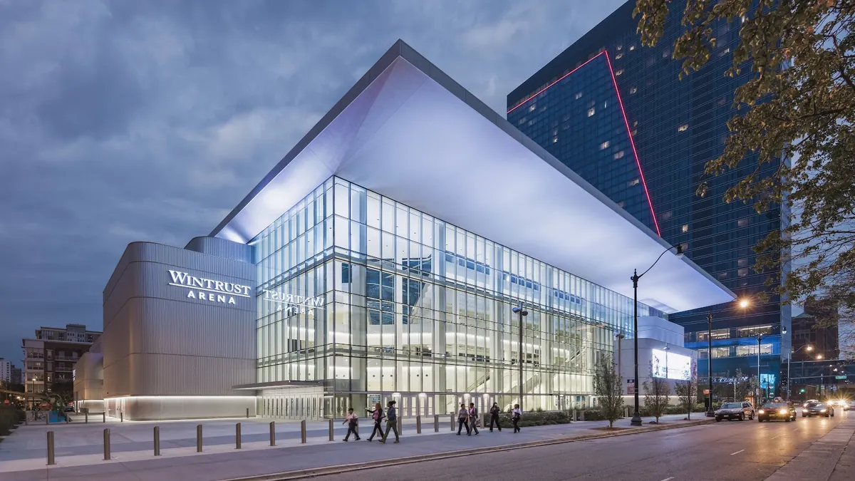 Wintrust Arena Chicago exhibit halls and ballroom capacities
