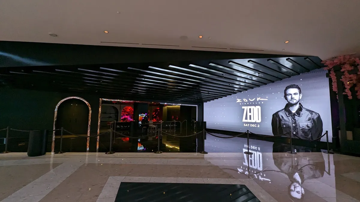 Zouk & Ayu at Resorts World exhibit halls and ballroom capacities