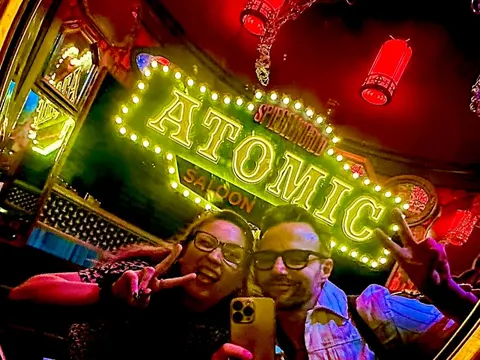 Atomic Saloon Show dispatch by @atomicsaloonshow