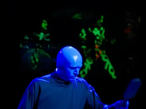 Blue Man Group dispatch by @bluemangroup